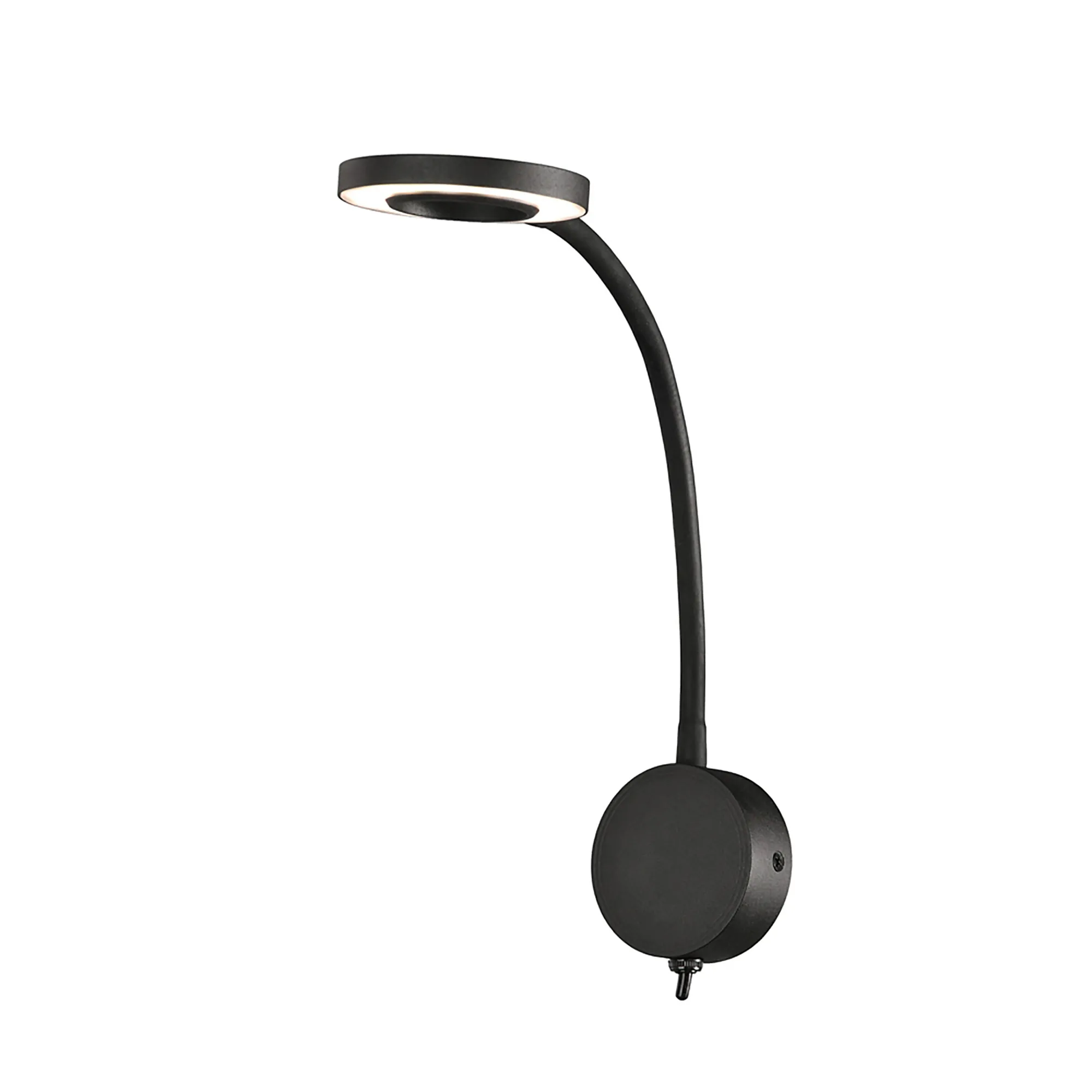 M6051  Boavista Wall Lamp/Reader 5W LED Matt Black